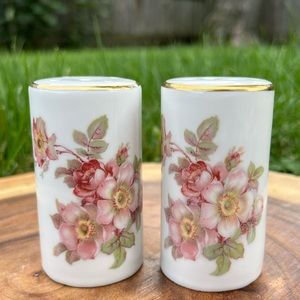 Vintage Porcelain E&R Salt and Pepper Shakers